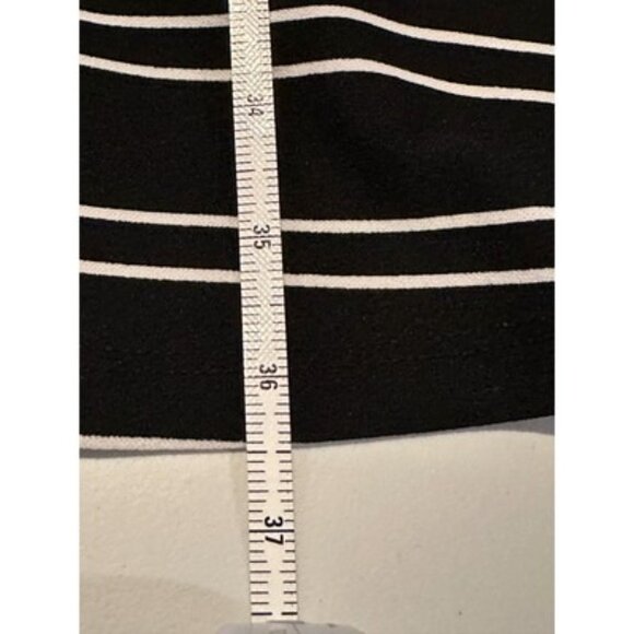 Hutch Eleanor Midi Short Sleeve Black/White Dress Size Small - Picture 4 of 8